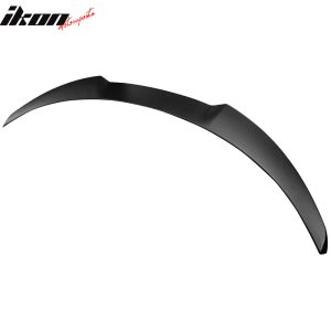 Fits 17-23 Tesla Model 3 IKON Style Rear Trunk Spoiler Wing ABS - Matte Black - Image 4