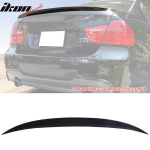 Fits 17-23 Tesla Model 3 IKON Style Rear Trunk Spoiler Wing ABS - Matte Black - Image 7
