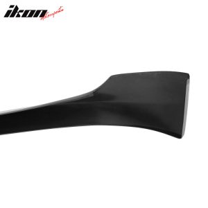 Fits 17-23 Tesla Model 3 Front Bumper Lip RPM Style Spoiler Splitter Gloss Black - Image 5