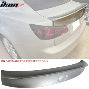 Fits 06-13 Lexus IS250 4Dr WD Style Trunk Spoiler Painted #1F2 Mercury Metallic - Image 6