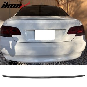 Fits 17-23 Tesla Model 3 IKON Style Front Bumper Lip Spoiler 4PCS Matte Black - Image 15