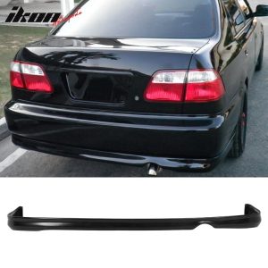 Fits 96-98 Honda Civic 2DR 4DR Mugen Front Bumper Lip Spoiler + Rear Diffuser - Image 3