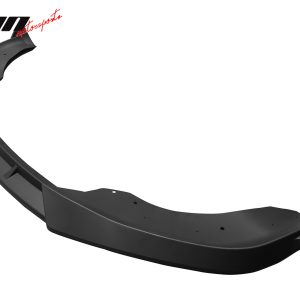 Fits 21-25 Tesla Model S IK Style Matte Black Front Bumper Lip Spoiler PP 3PCS - Image 5
