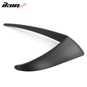 Fits 17-23 Tesla Model 3 Matte Black Fog Light Lamp Trim Eyebrows Cover ABS Pair - Image 5