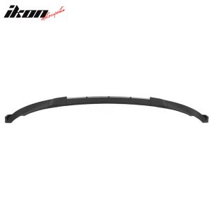 Fits 20-25 Tesla Model Y Matte Black Front Bumper Lip Spoiler IKON Style PP 3PCS - Image 3