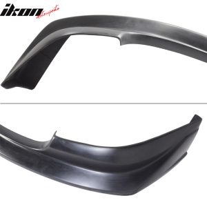 Fits 02-05 Honda Civic Hatchback 3DR HB AW Style Front Bumper Lip Spoiler - PU - Image 4
