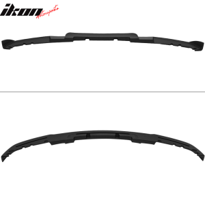Fits 12-18 BMW F30 3 Series M Sport HM Style Front Bumper Lip Matte Black ABS - Image 4