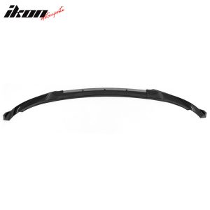 Fits 20-25 Tesla Model Y Gloss Black Front Bumper Lip Spoiler IKON Style PP 3PCS - Image 4