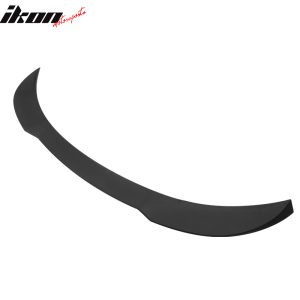 Fits 17-25 Tesla Model 3 Performance Rear Trunk Spoiler Wing Matte Black - ABS - Image 5