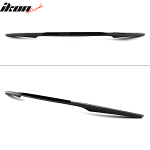 Fits 19-26 BMW 3-Series G20 M4 Style Rear Trunk Spoiler Wing Lip Carbon Fiber CF - Image 3