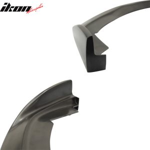 Fits 12 Only Honda Civic Sedan CS2 Style Front Bumper Lip Splitter - Image 5