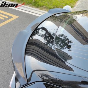 Fits 17-25 Tesla Model 3 Performance Rear Trunk Spoiler Wing Gloss Black - ABS - Image 3