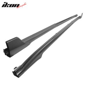 Fits 17-25 Tesla Model 3 V Style Side Skirts Extension Lip Rocker Panel PP 6PCS - Image 3