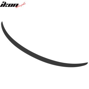 Fits 24-25 Tesla Model 3 OE Style Matte Black Rear Trunk Spoiler Wing Lip ABS - Image 4