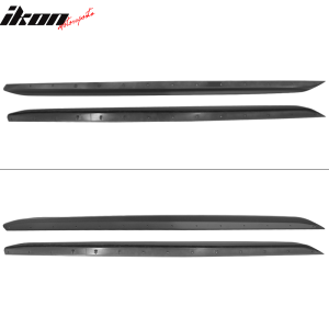 Fits 19-26 BMW G20 3 Series Sedan M Sport 2PCS Side Skirts ABS Matte Black - Image 4