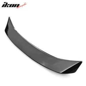 Fits 22-26 Honda Civic Hatchback Mugen Style Rear Trunk Spoiler ABS Gloss Black - Image 4