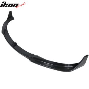 Fits 17-23 Tesla Model 3 V Style Front Bumper Lip Spoiler Kit Unpainted PP 5PCS - Image 5