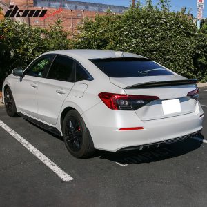 Fits 22-26 Honda Civic 11th Trunk Spoiler HPD Style Rear Wing Real Carbon Fiber - Image 3