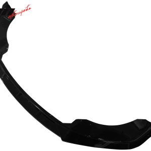 Fits 21-25 Tesla Model S IKON Style Gloss Black Front Bumper Lip Spoiler PP 3PCS - Image 5