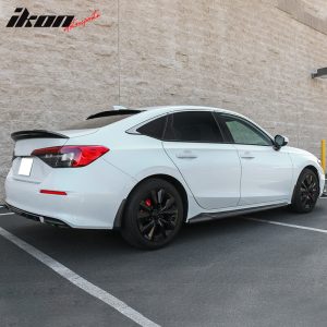 Fits 22-26 Honda Civic 11th Trunk Spoiler HPD Style Rear Wing Real Carbon Fiber - Image 4