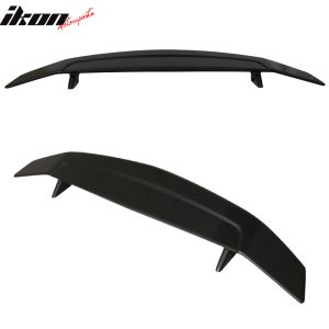 Fits 16-21 Honda Civic Sedan LED 3RD Brake Light Trunk Spoiler Gloss Black ABS - Image 3