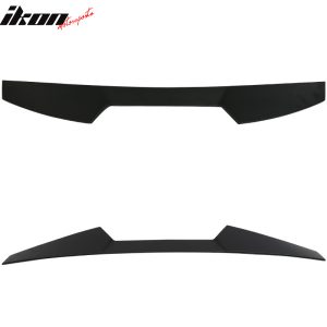 Fits 16-20 Honda Civic X 10th Gen Coupe 2Dr V Style Rear Roof Spoiler Wing ABS - Image 3