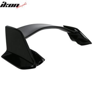 Fits 17-21 Honda Civic Hatchback 5Dr Type R Trunk Spoiler Painted #NH731P Black - Image 5