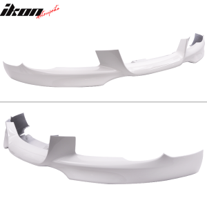 Fit 07-10 BMW E92 E93 3-Series Front Bumper Lip PP Painted #300 Alpine White III - Image 3