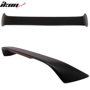 Fits 96-00 Honda Civic Coupe 2Dr EM Type R Rear Trunk Spoiler Wing 3rd Brake LED - Image 3