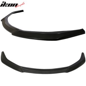 Fits 14-16 Toyota Corolla Type S GT Front Bumper Lip Chin Spoiler PU Splitter - Image 5