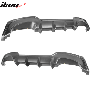 Fits 19-22 Toyota Corolla E210 Hatchback 5Dr T Style Rear Bumper Lip Diffuser - Image 3
