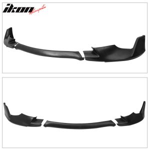Fits 14-16 Toyota Corolla Base L LE Sport Style 3PCS Front Bumper Lip Spoiler PU - Image 3