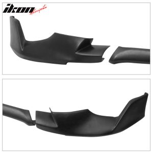 Fits 14-16 Toyota Corolla Base L LE Sport Style 3PCS Front Bumper Lip Spoiler PU - Image 5