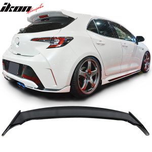 Fits 19-25 Toyota GR Corolla Hatchback Blitz Roof Spoiler Painted #218 Black - Image 1