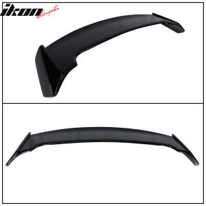 Fits 19-25 Toyota GR Corolla Hatchback Blitz Roof Spoiler Painted #218 Black - Image 2