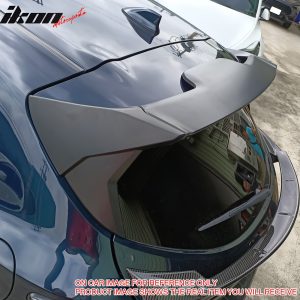 Fits 19-25 Toyota GR Corolla Hatchback 5Dr 3PCS Roof Spoiler Wing Gloss Black - Image 3