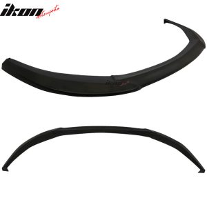 For 17-19 Toyota Corolla GT Style Unpainted Front Bumper Lip Splitter PU Spoiler - Image 3