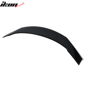 Fits 20-25 Toyota Corolla Sedan Rear Trunk Spoiler Painted #209 Black Sand Pearl - Image 4