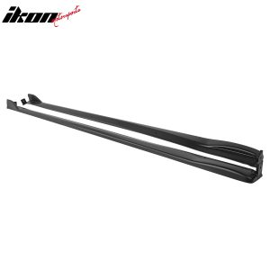 Fits 19-25 Toyota Corolla E210 Hatchback T Style Matte Black Side Skirts Rocker - Image 3