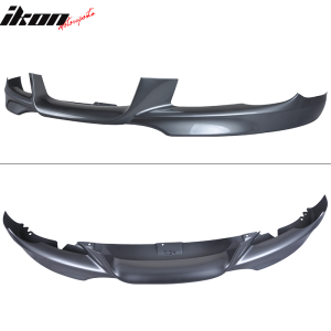 Fits 07-10 BMW E92 E93 3-Series M-Tech Space Gray Metallic Front Bumper Lip - Image 3