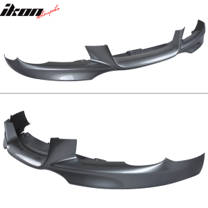 Fits 07-10 BMW E92 E93 3-Series M-Tech Space Gray Metallic Front Bumper Lip - Image 4