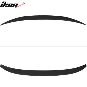 Fits 20-25 Toyota Corolla Sedan IKON Style Rear Trunk Spoiler Wing - Matte Black - Image 4