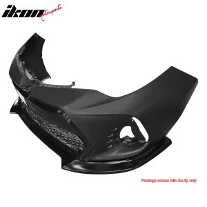 Fits 17-19 Toyota Corolla SE XSE Front Lip Air Dam Bumper Spoiler PU GT Style - Image 4