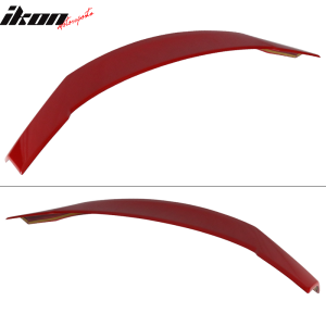 Fits 20-25 Toyota Corolla Sedan Rear Trunk Spoiler Painted #3R3 Barcelona Red - Image 3