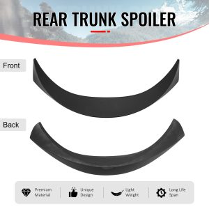 Fits 19-26 Toyota GR Corolla Trunk Spoiler Matte Black JDM Style Rear Wing ABS - Image 3