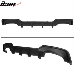 Fits 19-22 Corolla E210 Hatchback Matte Black Rear Diffuser & Bumper Splitter - Image 5