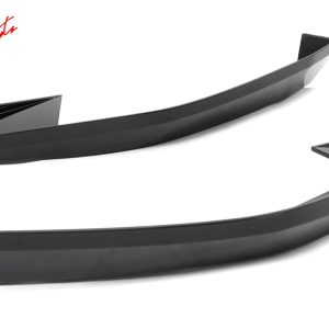 Fits 23-26 Toyota GR Corolla AS Style Rear Bumper Aprons Gloss Black ABS 2PCS - Image 4