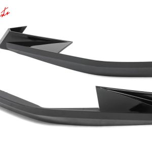 Fits 23-26 Toyota GR Corolla AS Style Rear Bumper Aprons Gloss Black ABS 2PCS - Image 5
