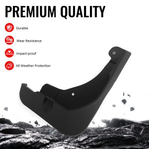 Fits 22-26 Toyota Corolla Cross Front & Rear Fender Mud Flaps Splash Guards PP - Image 3