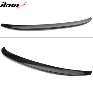 Fits 20-25 Toyota Corolla Sedan IKON Style Rear Trunk Spoiler Wing - Gloss Black - Image 4